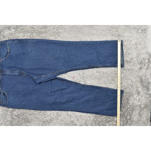 Duluth Trading Co. Men's Blue Jeans 44x34 Cotton Straight Flex Weekender - Picture 5 of 8